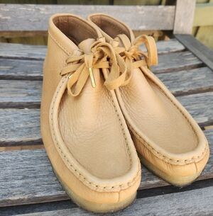 Clarks Tan Ankle Boots